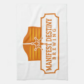 ロゴのバーの布 キッチンタオル (縦)