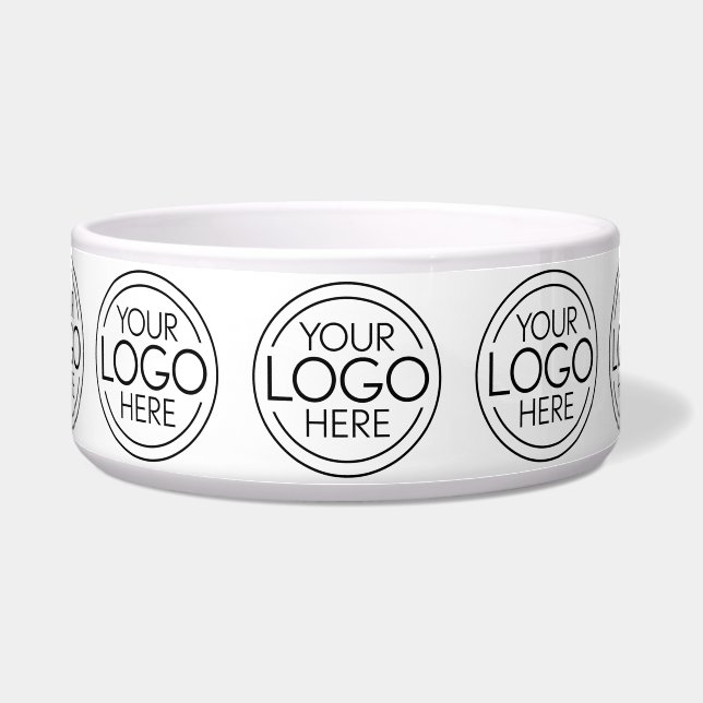 ロゴのビジネスキャンディ企業のを追加モダンする ボウル (正面)