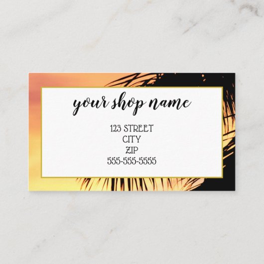 ロゴのビジネスギフト券の追加マーケティング 名刺 (裏面)