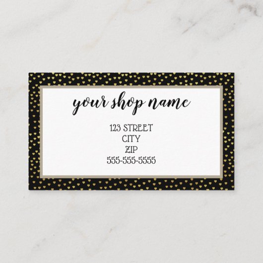 ロゴのビジネスギフト券の追加マーケティング 名刺 (裏面)