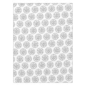 ロゴのビジネスショー企業ののモダン追加 テーブルクロス (正面)