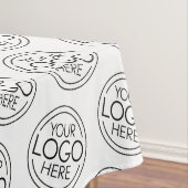 ロゴのビジネスショー企業ののモダン追加 テーブルクロス (インサイチュ)