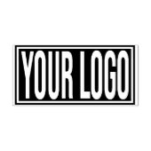 ロゴのビジネスロゴのアップロード ラバースタンプ (インプリント)