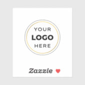 ロゴのビジネス企業のロゴ シール (シート)