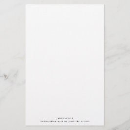 ロゴのビジネス用ひな形を追加する 便箋