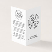 ロゴのビジネス製品テーブル広告の追加 (外部)