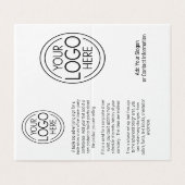 ロゴのビジネス製品テーブル広告の追加 (外部フラット)