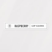 ロゴのブラック&ライ縁どン製品の追加 ラベル (デザイン1)