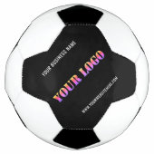 ロゴのプロモパーソナライズされたーション – お客様の色 サッカーボール (正面)