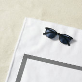 ロゴのプロモーション用ビーチタオルの追加 ビーチタオル (インサイチュ)