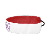 ロゴのヘッドバンド（紫） アスレチックヘッドバンド (右)