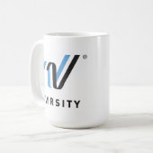 ロゴのマグ コーヒーマグカップ (正面左)