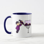 ロゴのマグ マグカップ (左)