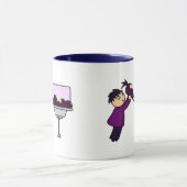 ロゴのマグ マグカップ (中央)