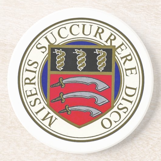 ロゴのミドルセックスの病院のコースター コースター (正面)