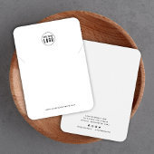 ロゴのミニマルなネックレスディスプレイカードの追加