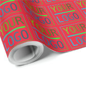 ロゴのラッピング紙のアップロード ラッピングペーパー (ロールコーナー)