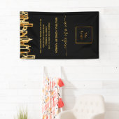 ロゴのリオープニング市内清掃サービス 横断幕 (インサイチュ)