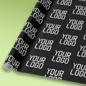 ロゴのリピートパターン編集可能テンプレートを追加 ラッピングペーパー