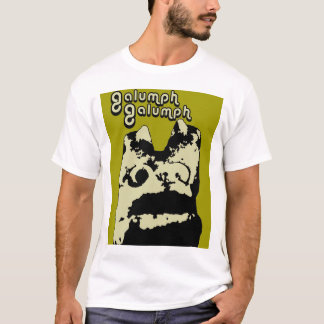 ロゴのワイシャツは音をたてて歩きます Tシャツ