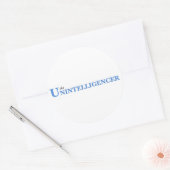 ロゴの丸の完全なシール ラウンドシール (封筒)