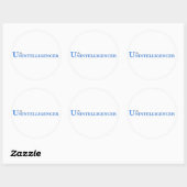 ロゴの丸の完全なシール ラウンドシール (シート)