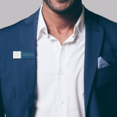 ロゴの会社名タグ 名札