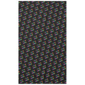 ロゴの写真と色のプロモーションテーブルクロス テーブルクロス (正面)