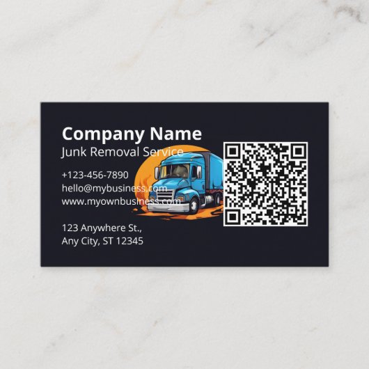 ロゴの削除 名刺 (正面)