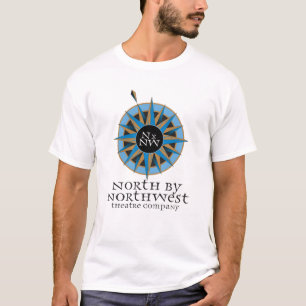 ロゴの前部- taglineの背部 tシャツ