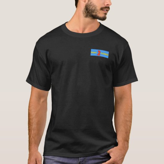 ロゴの前面と背面 Tシャツ (正面)