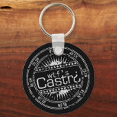 ロゴの反転 キーホルダー (正面)