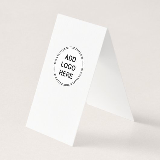 ロゴの垂直モダンデザインの追加 名刺 (裏面)