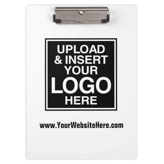 ロゴの基本的なビジネスデザイン クリップボード (正面)