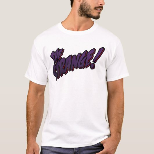ロゴの奇妙なTシャツ Tシャツ (正面)