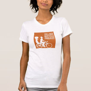 ロゴの女性は袖をショートさせます Tシャツ