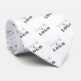 ロゴの斜線のパターン任意の色企業の ネクタイ