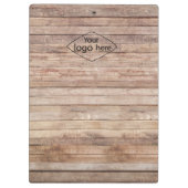 ロゴの木板のテクスチャを追加する クリップボード (裏面)