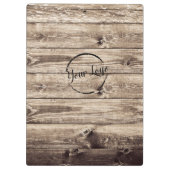 ロゴの木目を追加する クリップボード (裏面)