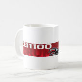 ロゴの標準的なマグ コーヒーマグカップ (正面左)