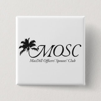 ロゴの正方形ボタン 缶バッジ