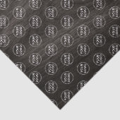 ロゴの濃い木目のビジネス用梱包材を追加 薄葉紙 (詳細)