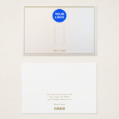 ロゴの灰色のヘアグラデーションクリップ表示の追加 (正面&裏面)