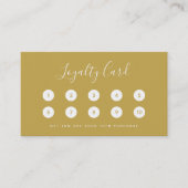 ロゴの白の編集可能縁ど色を追加する ロイヤリティカード (正面)