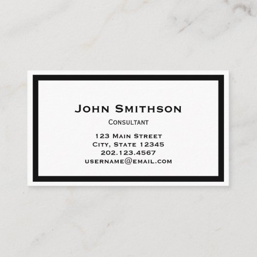 ロゴの白黒はこちらテンプレート 名刺 (裏面)