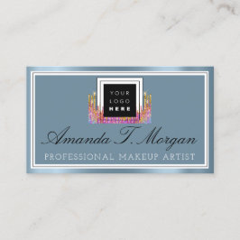 ロゴの結婚イベントプランナー自筆証書Smoky Blue 名刺