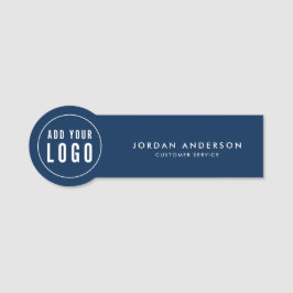 ロゴの編集可能なカラーシンプル·モダン名前タグの追加 名札