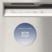 ロゴの編集可能なグラデーションの色 マグネット (インサイチュ (食洗機))