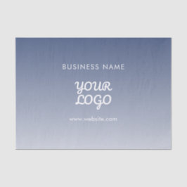 ロゴの編集可能なグラデーションの色 薄葉紙