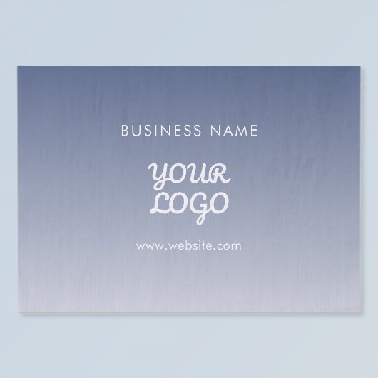 ロゴの編集可能なグラデーションの色 薄葉紙